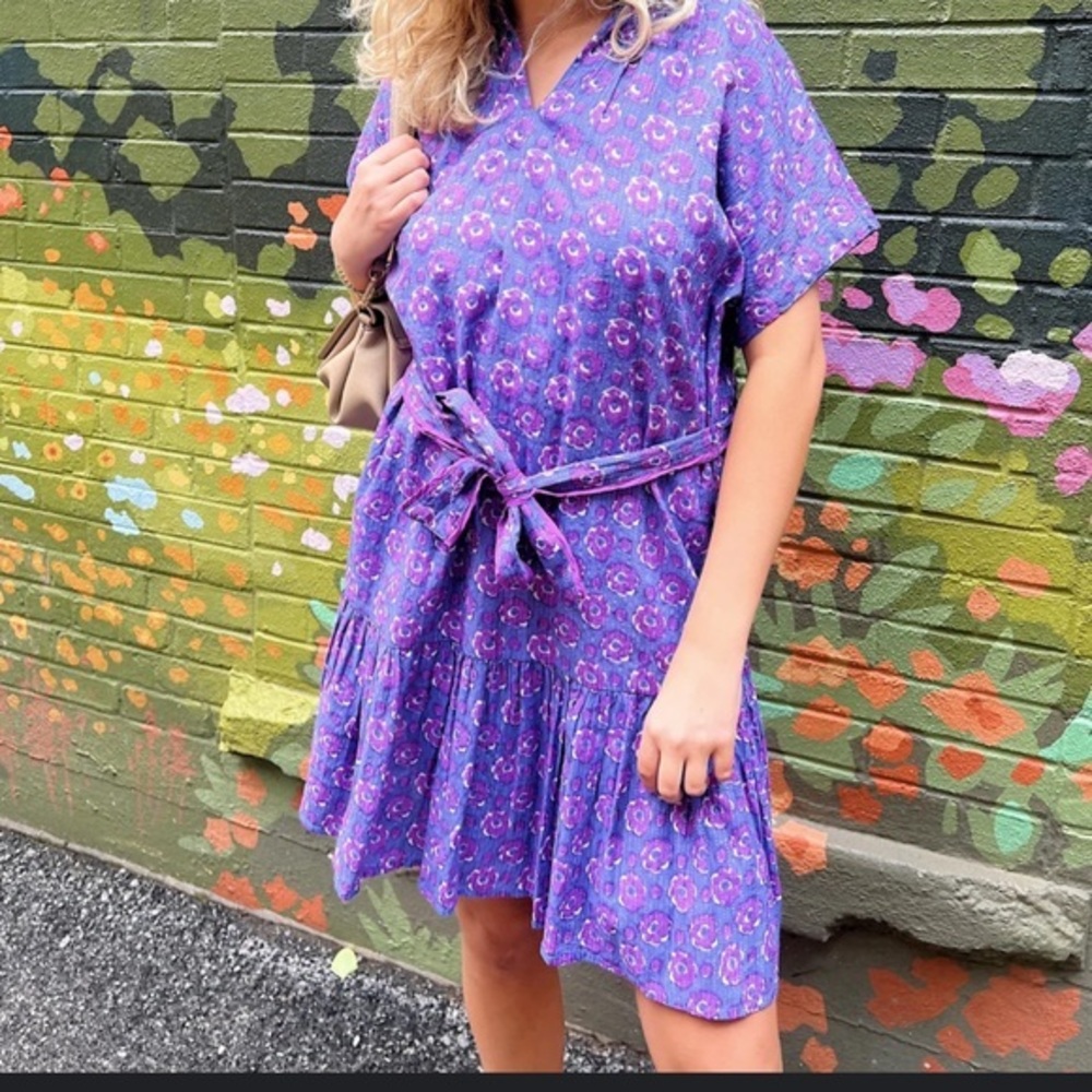 NWT Uncle Frank Stitch Floral Dress size XL